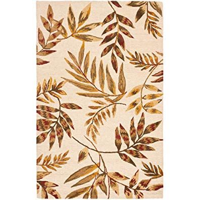 Safavieh Soho Collection SOH836A Handmade Beige and Multi Premium Wool Area Rug (3'6