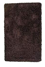 Soft & Plush Solid Shag Rug for Bedroom | Living Room | Dining Room 5' x 8', Brown