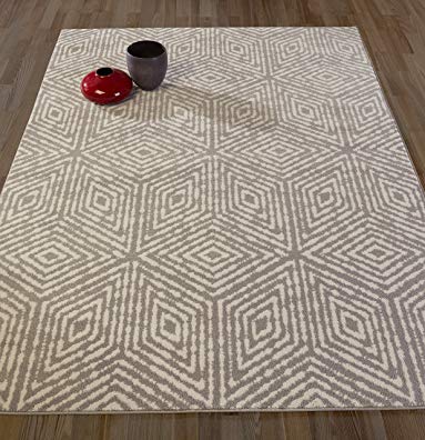 Diagona Designs Contemporary Geometric Cubes Design Modern 8' X 10' Area Rug, 94