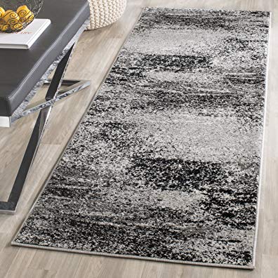 Safavieh Adirondack Collection ADR112G Silver and Multi Modern Abstract Runner (2'6