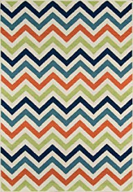 Nolita Rugs Nicky Polypropylene Multi Indoor/Outdoor Rug 5'3