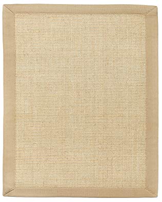 Anji Mountain AMB0121-0046 Sandpiper Sisal Area Rug, Ivory, 4 x 6-Feet