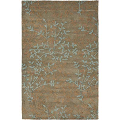 Safavieh Soho Collection SOH733D Handmade Light Brown and Multi Premium Wool Area Rug (3'6