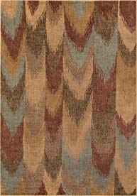 Momeni Rugs BELMOBE-08RED3B57 Belmont Collection Traditional Area Rug, 3'11