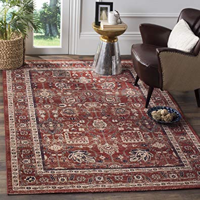 Safavieh Artisan Collection ATN326N Vintage Oriental Rust Distressed Area Rug (5'1