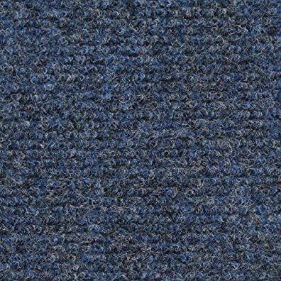 House, Home and More Indoor/Outdoor Carpet with Rubber Marine Backing - Blue 6' x 10' - Several Carpet Flooring for Patio, Porch, Deck, Boat, Basement or Garage