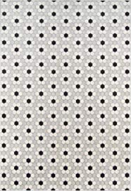 Novogratz Terrace Collection Hex Tile Indoor/Outdoor Area Rug, 5'3