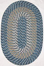 Plymouth Braided Rug in Colonial Royal Blue (22