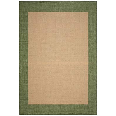 Pawleys Island Hammocks Islander Natural Green - Pawleys Island Outdoor Rug (5'3 x 7'6)