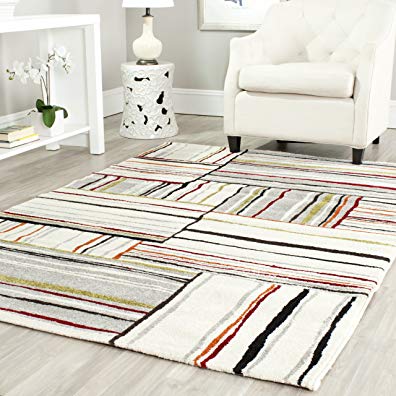 Safavieh Porcello Collection PRL3725A Ivory Area Rug (4' x 5'7