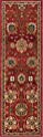 Handcraft Rugs Antique Look Persian Tabriz Oriental Floral Design Contemporary Area Rug. Red Rust/Sage Green and Multi. 2ft. by 7 ft. (Runner)