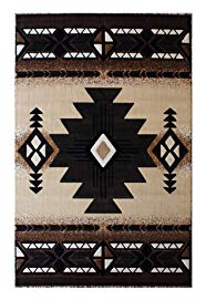 South West Native American Area Rug 5 Ft X 7 Ft Berber Design # C318