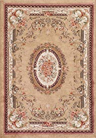 2917 Beige 8x10 (7'10x10'2) Traditional Area Rug Carpet