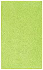 Nance Industries OurSpace Bright Area Rug, 6-Feet 9-Feet, Lemon Lime